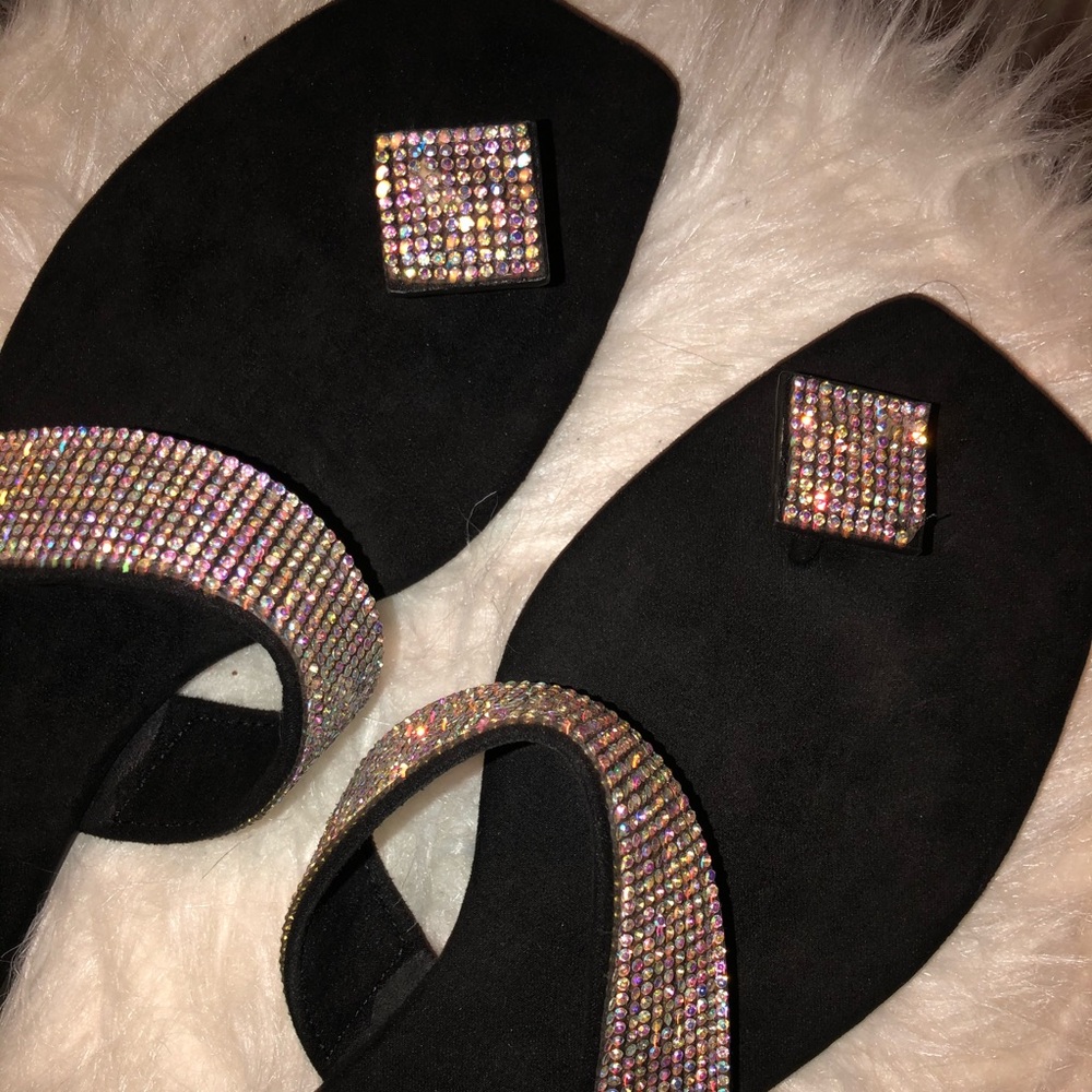 Brand new Diamond Sandals Sz9